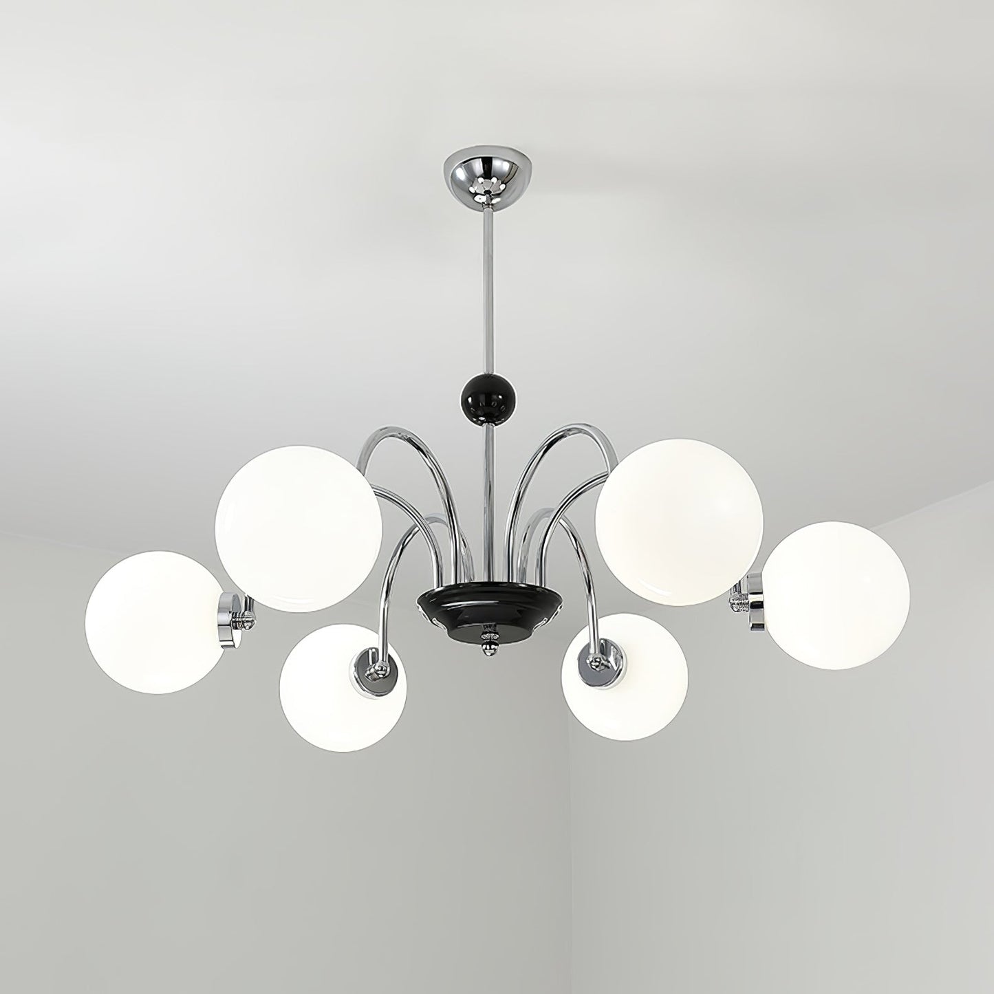 Yisu Modern Chandelier with Adjustable Height and Energy-Efficient LED