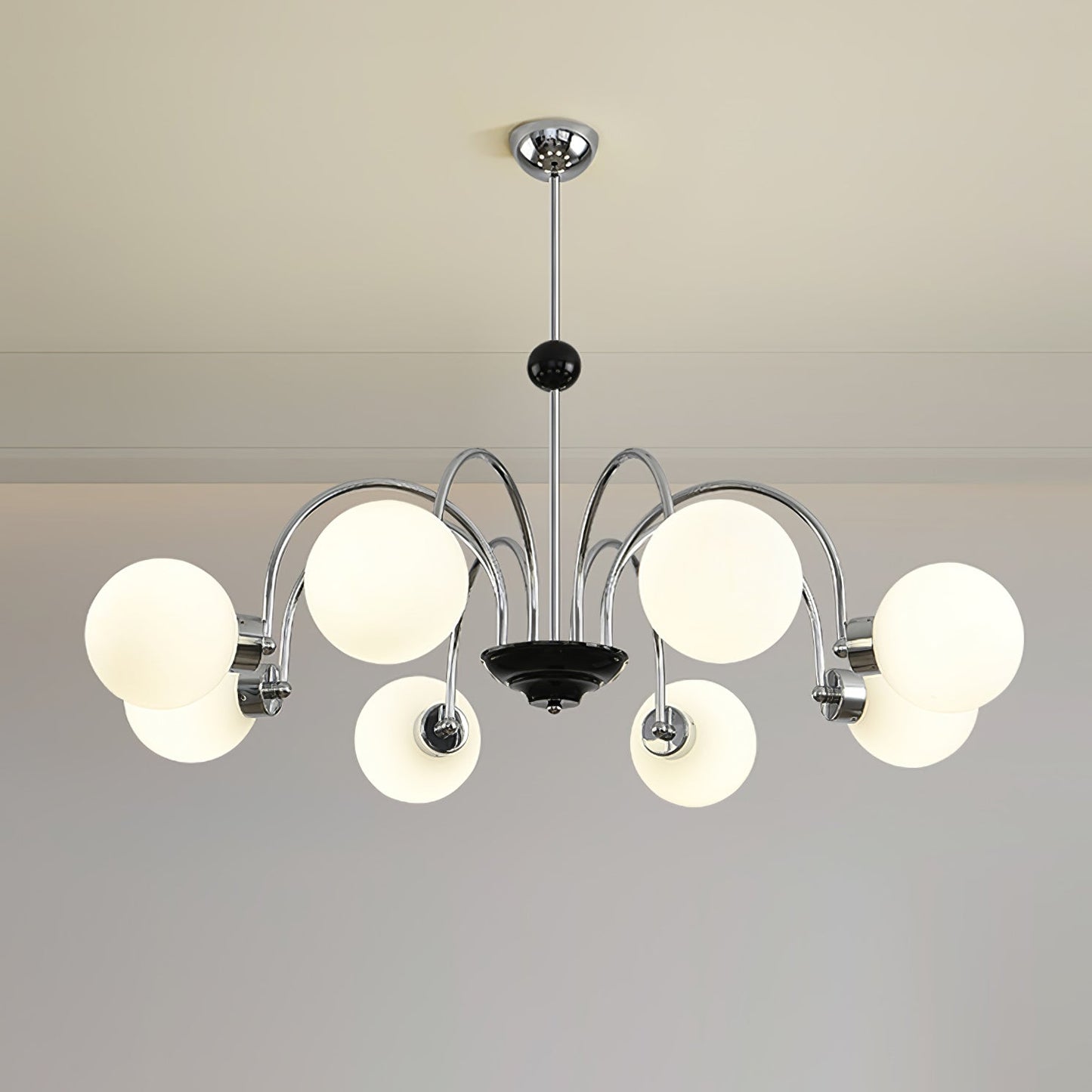Yisu Modern Chandelier with Adjustable Height and Energy-Efficient LED