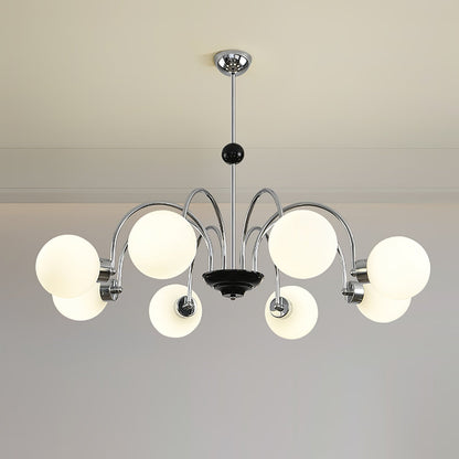 Yisu Modern Chandelier with Adjustable Height and Energy-Efficient LED