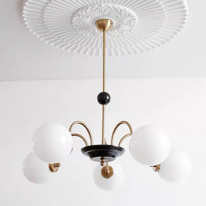 Yisu Modern Chandelier with Adjustable Height and Energy-Efficient LED