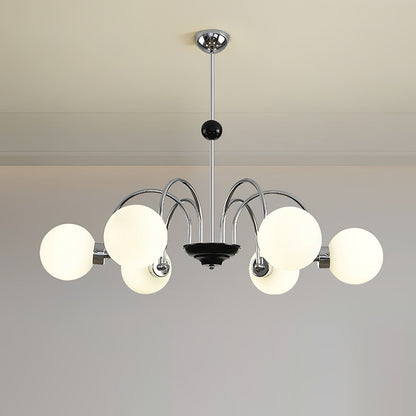 Yisu Modern Chandelier with Adjustable Height and Energy-Efficient LED