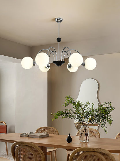 Yisu Modern Chandelier with Adjustable Height and Energy-Efficient LED