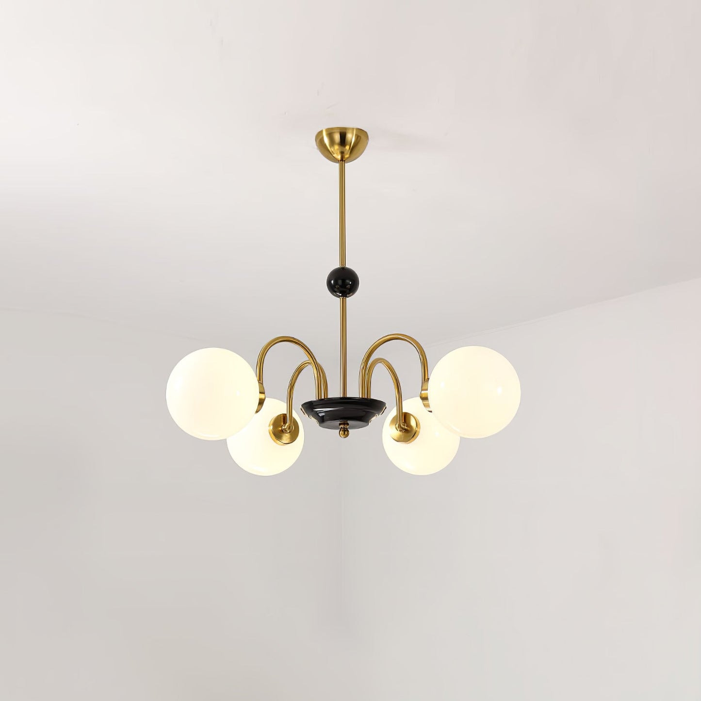 Yisu Modern Chandelier with Adjustable Height and Energy-Efficient LED
