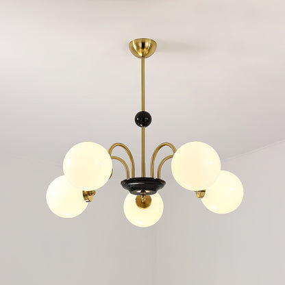 Yisu Modern Chandelier with Adjustable Height and Energy-Efficient LED