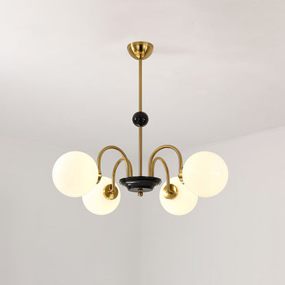 Yisu Modern Chandelier with Adjustable Height and Energy-Efficient LED