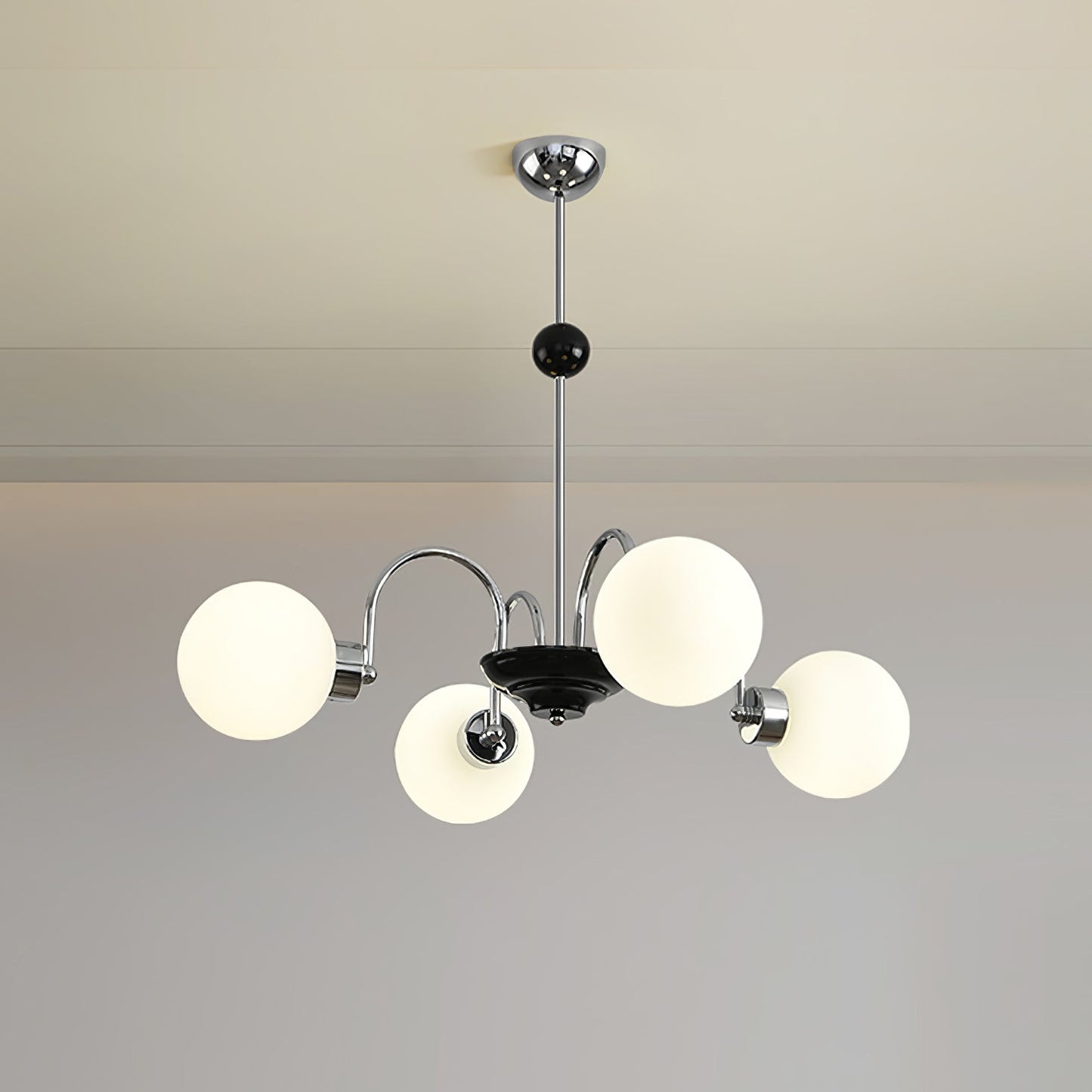 Yisu Modern Chandelier with Adjustable Height and Energy-Efficient LED