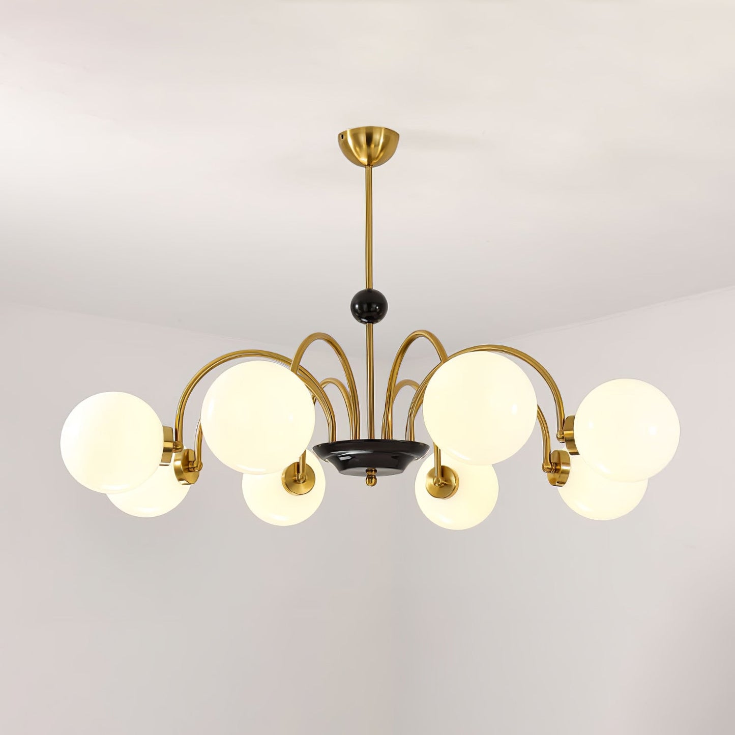 Yisu Modern Chandelier with Adjustable Height and Energy-Efficient LED