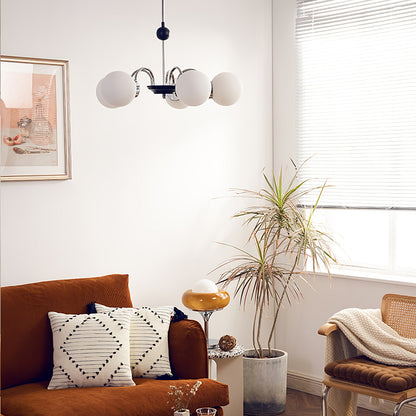 Yisu Modern Chandelier with Adjustable Height and Energy-Efficient LED