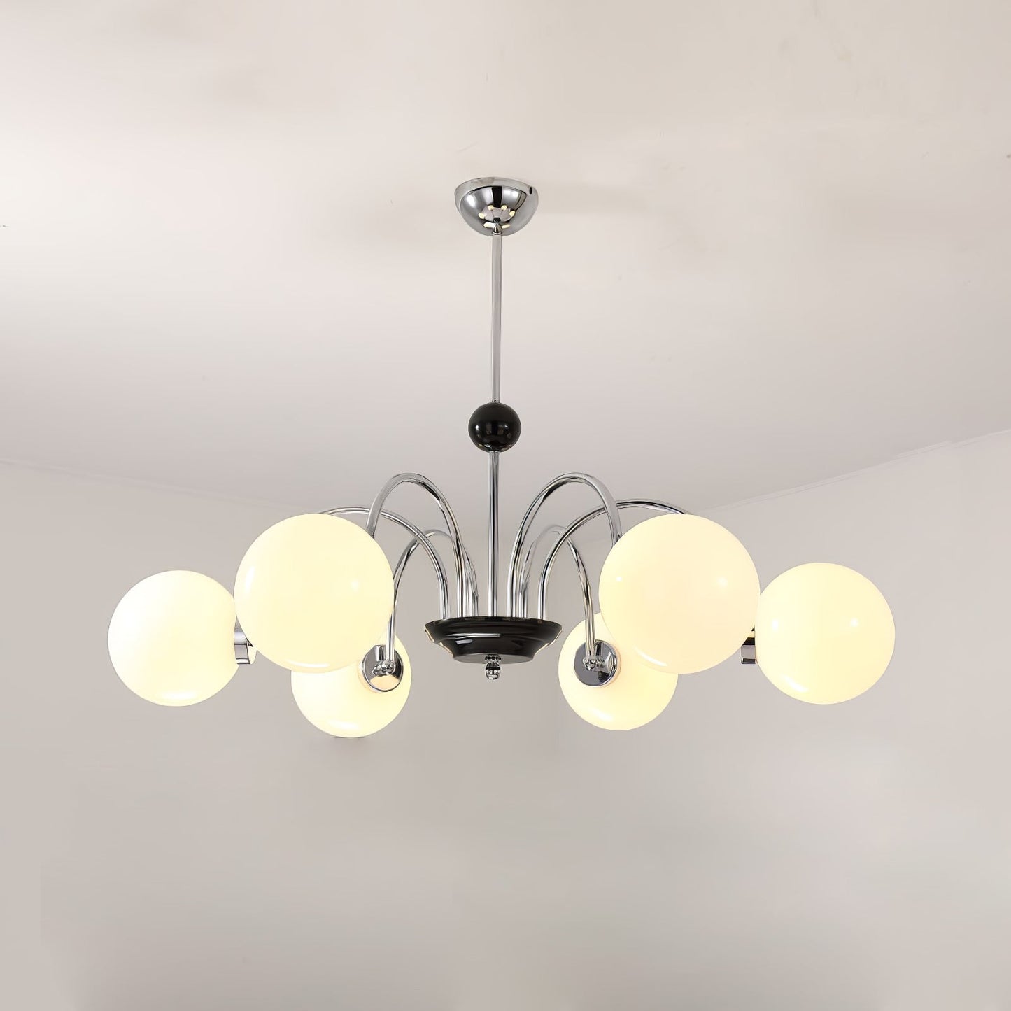 Yisu Modern Chandelier with Adjustable Height and Energy-Efficient LED