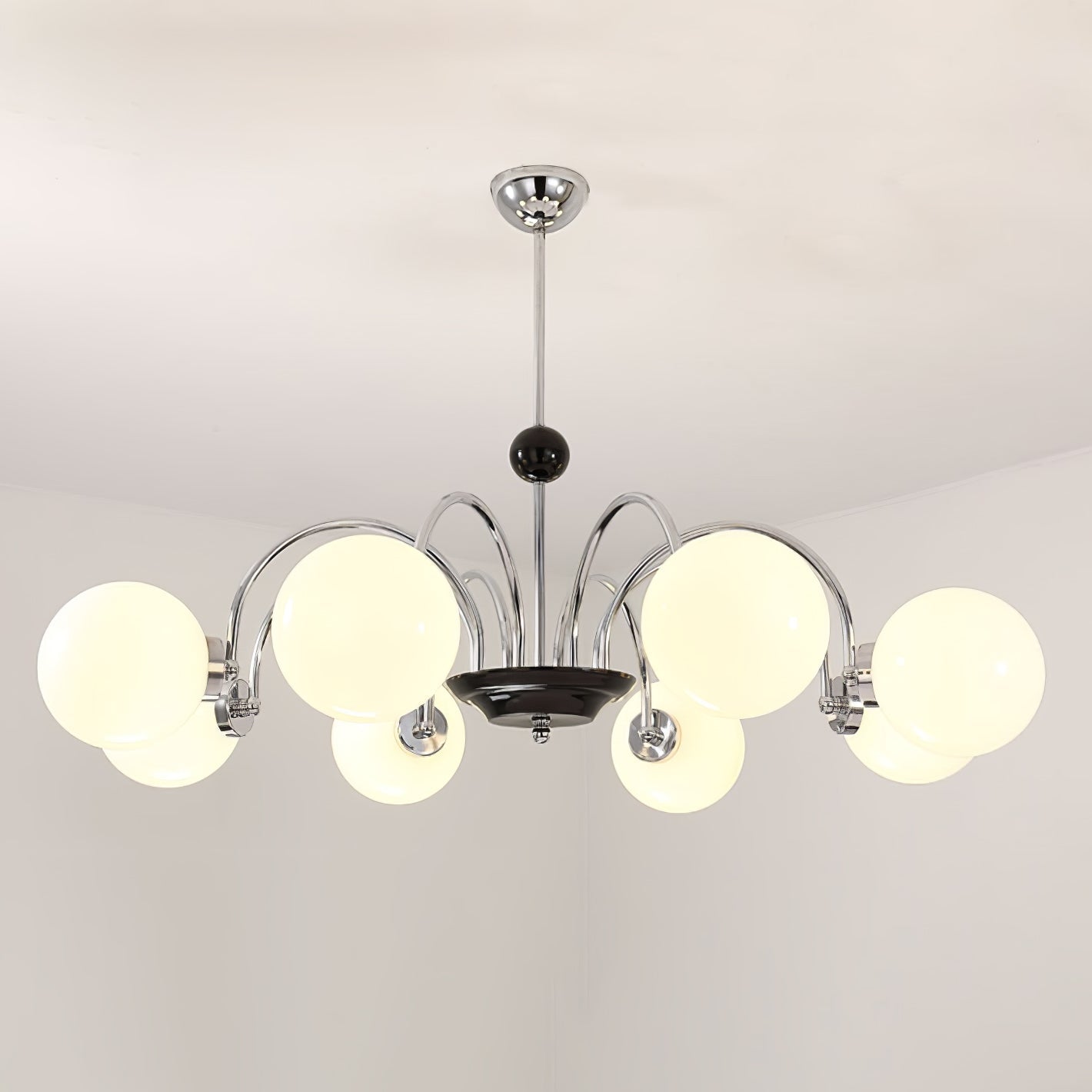 Yisu Modern Chandelier with Adjustable Height and Energy-Efficient LED
