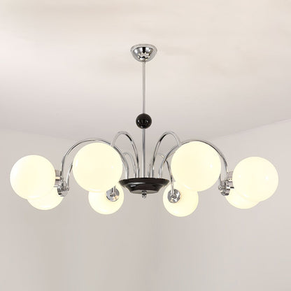 Yisu Modern Chandelier with Adjustable Height and Energy-Efficient LED