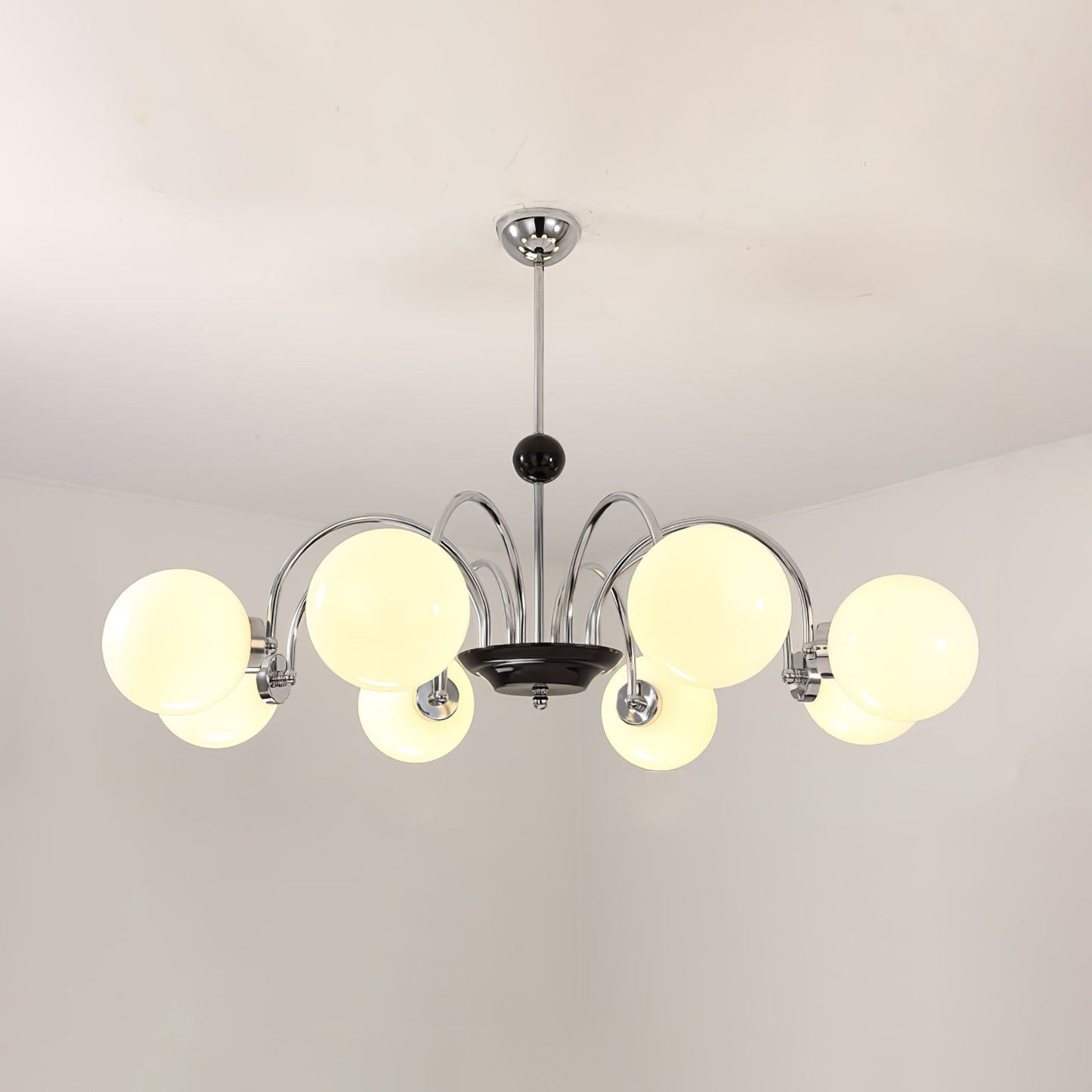 Yisu Modern Chandelier with Adjustable Height and Energy-Efficient LED