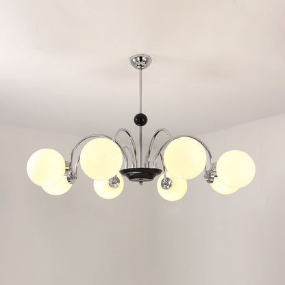 Yisu Modern Chandelier with Adjustable Height and Energy-Efficient LED