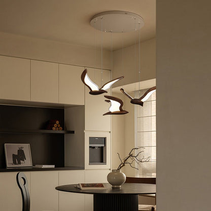 Elegant Warbler Chandelier - Adjustable Height, Energy-Efficient LED