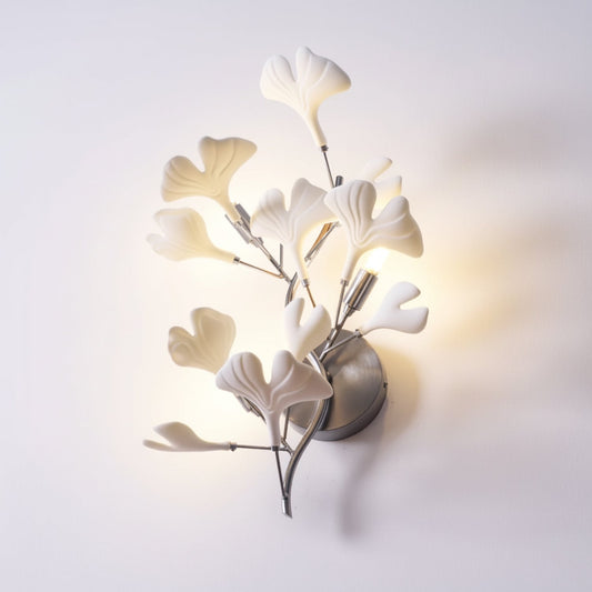Gingko Modern Wall Lamp - LED Illumination & Adjustable Brightness