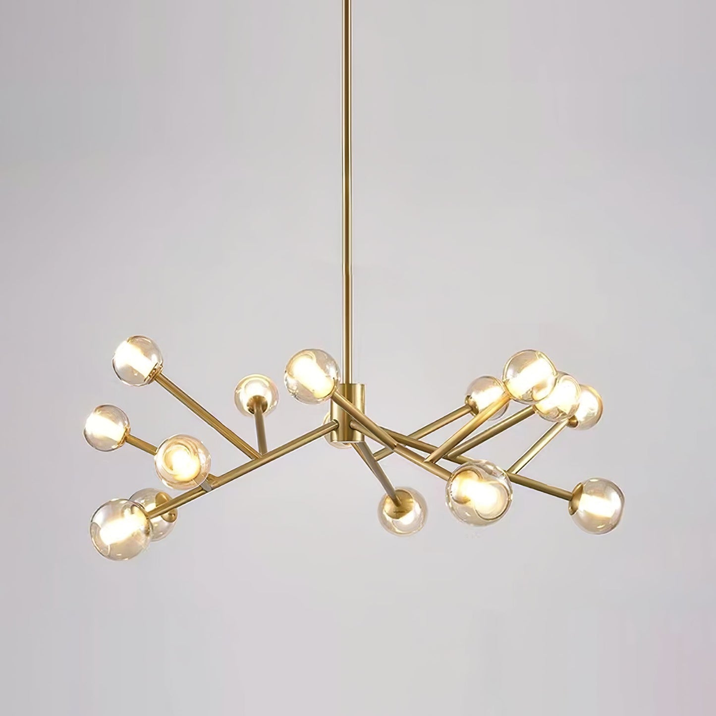 Lunaris Branch Chandelier - Modern Design, Adjustable Brightness