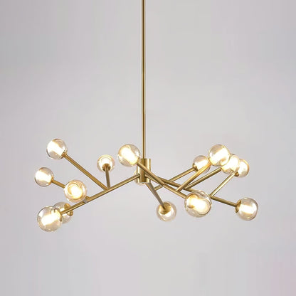 Lunaris Branch Chandelier - Modern Design, Adjustable Brightness