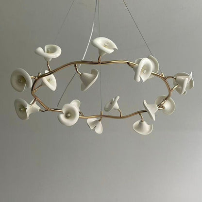 Cerisium Blossom Chandelier - Elegant Design with Adjustable Height &
