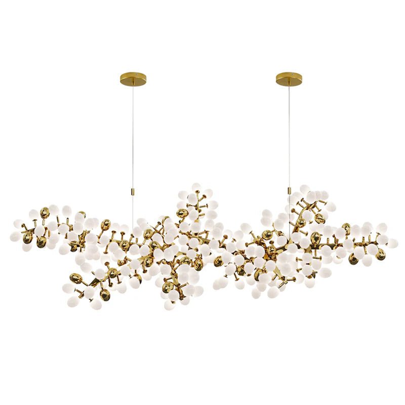 Selene Droplet Chandelier - Elegant Crystal Design with Adjustable Hei
