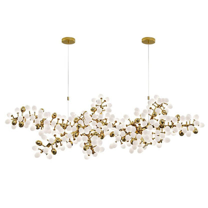 Selene Droplet Chandelier - Elegant Crystal Design with Adjustable Hei