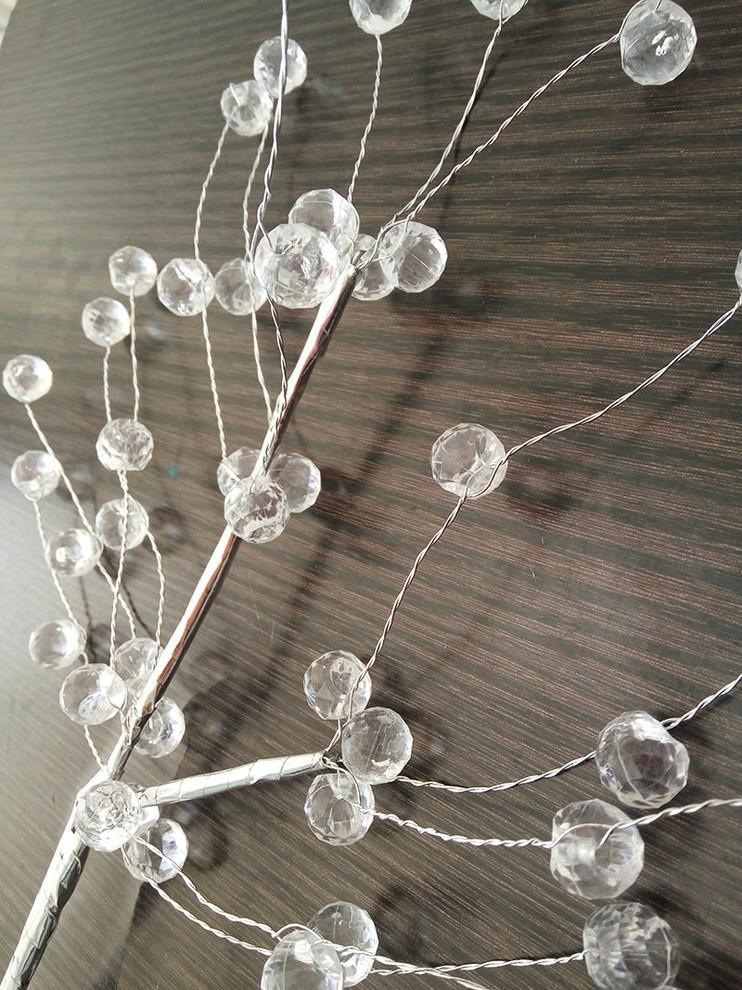Elegant Crystal Dandelion Chandelier - Adjustable Brightness & Modern