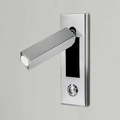 Professional Embedded Bedside Sconce with Adjustable Light and USB Por
