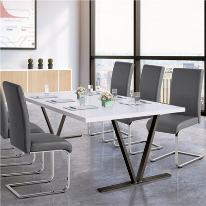 6PCS Dining Chairs Modern Kitchen Chairs Position 1