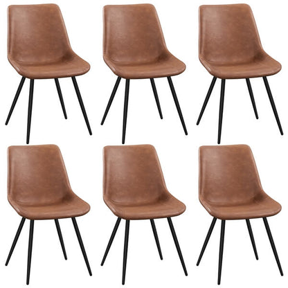 Dining Room Chairs Set of 6 Mid Century Dining Chairs Position 3
