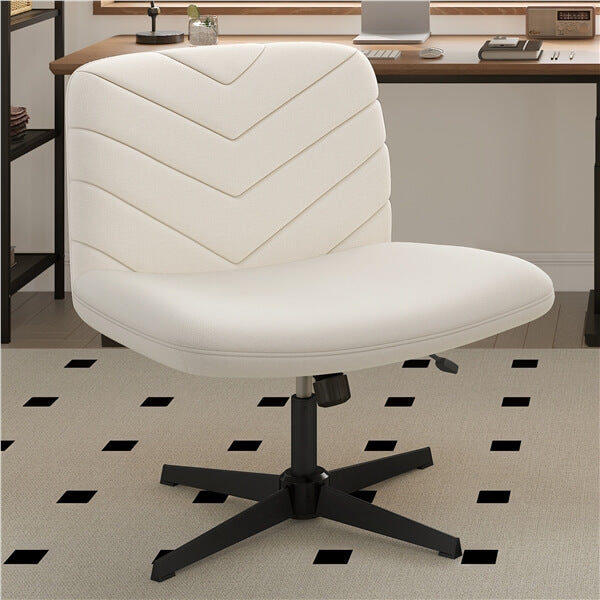 Wide Criss Cross Chair with No Wheels Position 11