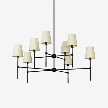 Modern Axial Chandelier - Adjustable Brightness & Elegant Design