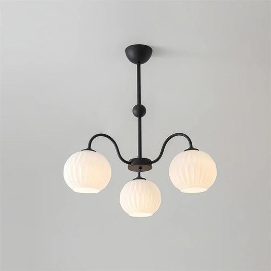 Renee Chandelier - Elegant Crystal Design, Adjustable Height & Dimmabl