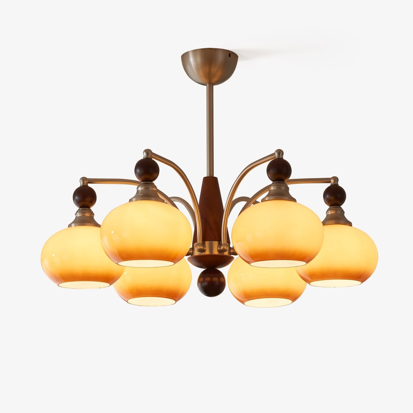 Serenade Chandelier - Elegant Design with Adjustable Height & LED Ligh