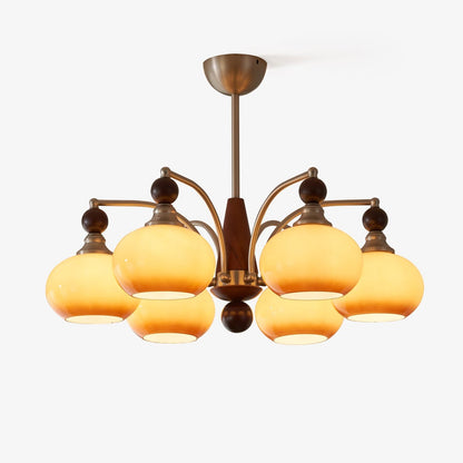 Serenade Chandelier - Elegant Design with Adjustable Height & LED Ligh