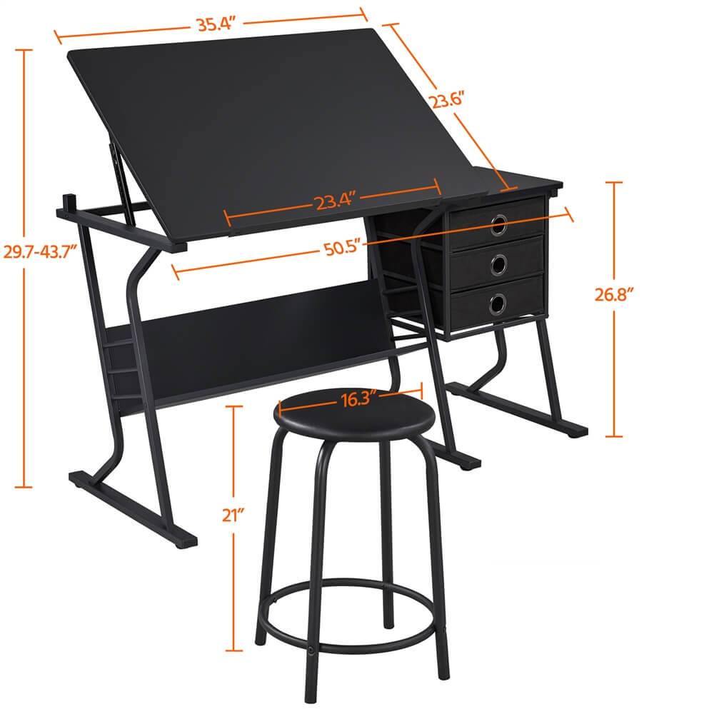 Drafting Table for Adults Position 3