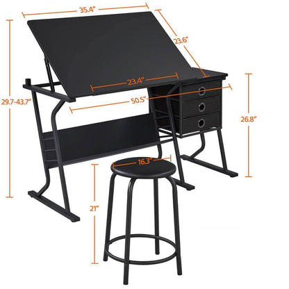 Drafting Table for Adults Position 3