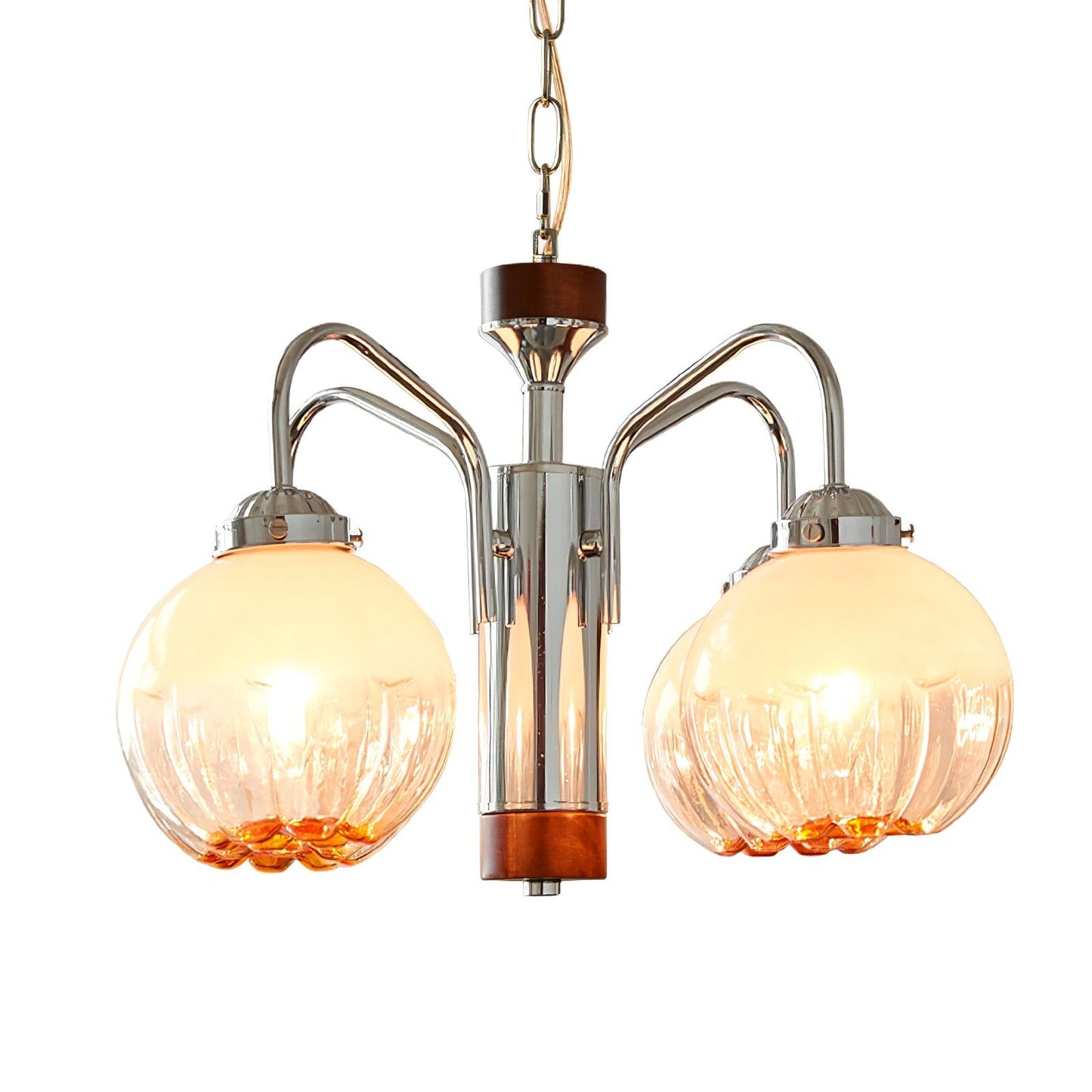 Elegant Flower Bud Chandelier - Dimmable LED, Adjustable Height