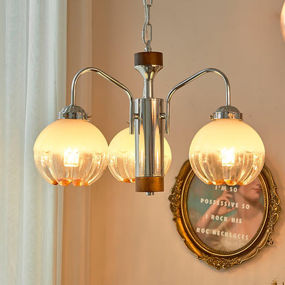 Elegant Flower Bud Chandelier - Dimmable LED, Adjustable Height