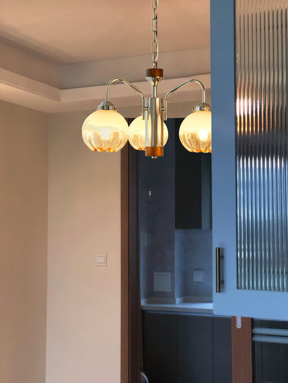 Elegant Flower Bud Chandelier - Dimmable LED, Adjustable Height