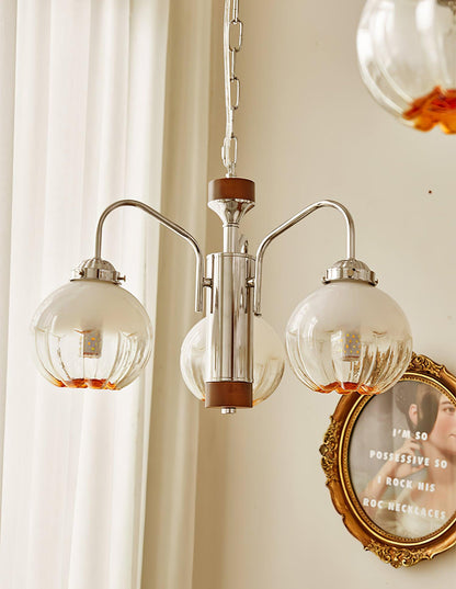 Elegant Flower Bud Chandelier - Dimmable LED, Adjustable Height