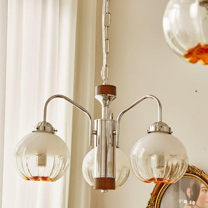 Elegant Flower Bud Chandelier - Dimmable LED, Adjustable Height