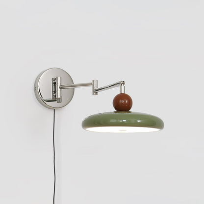 Lola Plug-in Wall Lamp - Adjustable Brightness & Elegant Design
