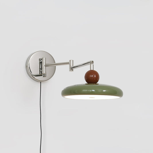 Lola Plug-in Wall Lamp - Adjustable Brightness & Elegant Design