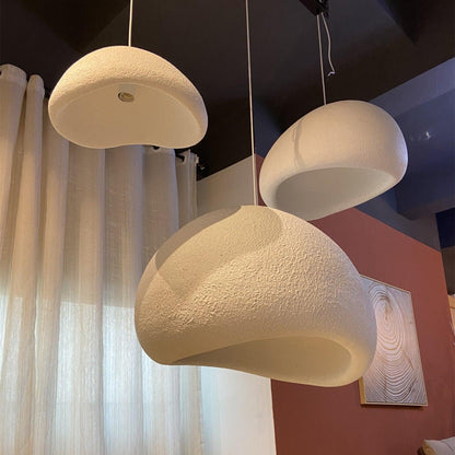 Zenra Wabi-Sabi Organic Chandelier - Eco-Friendly, Adjustable Height