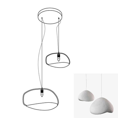Zenra Wabi-Sabi Organic Chandelier - Eco-Friendly, Adjustable Height