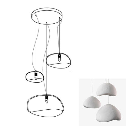 Zenra Wabi-Sabi Organic Chandelier - Eco-Friendly, Adjustable Height