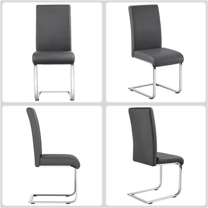 6PCS Dining Chairs Modern Kitchen Chairs Position 4
