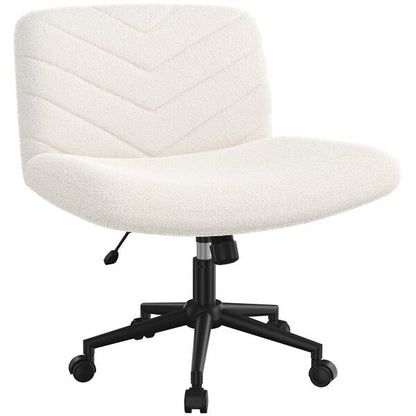 Wide Criss Cross Chair with Wheels Position 2