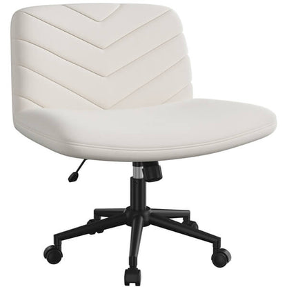 Wide Criss Cross Chair with Wheels Position 3
