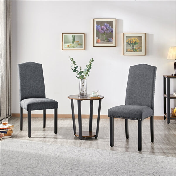 6PCS Fabric Dining Chairs Position 1