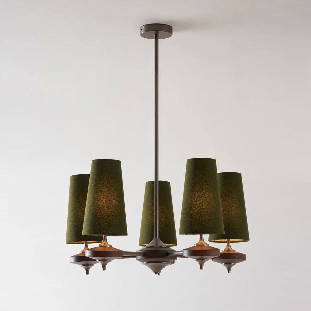Orlan Shade Chandelier - Elegant Design with Adjustable Brightness